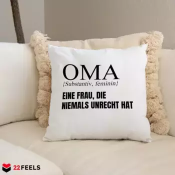 Декоративная поудшка 22Feels, белый