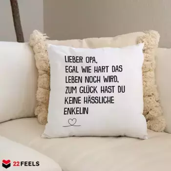 Декоративная поудшка 22Feels, белый