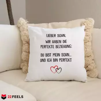 Декоративная поудшка 22Feels, белый