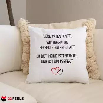 Декоративная поудшка 22Feels, белый