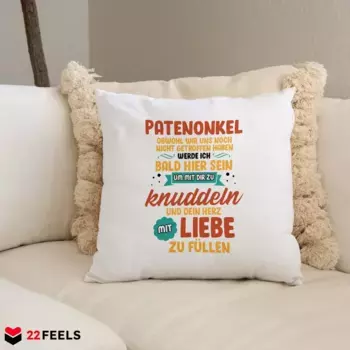 Декоративная поудшка 22Feels, белый