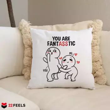 Декоративная поудшка 22Feels, белый