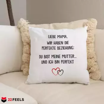 Декоративная поудшка 22Feels, белый