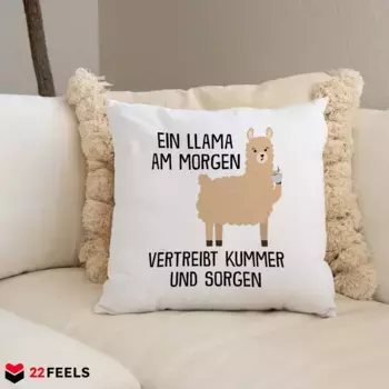 Декоративная поудшка 22Feels, белый