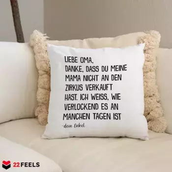 Декоративная поудшка 22Feels, белый