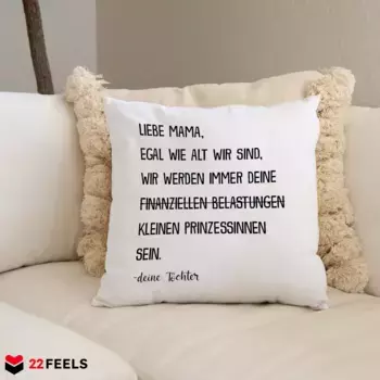 Декоративная поудшка 22Feels, белый