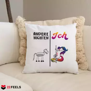 Декоративная поудшка 22Feels, белый