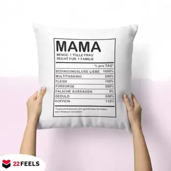 Декоративная поудшка 22Feels, белый