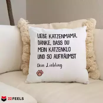 Декоративная поудшка 22Feels, белый