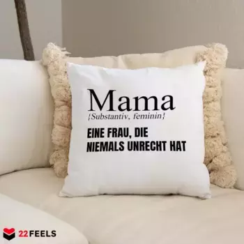 Декоративная поудшка 22Feels, белый