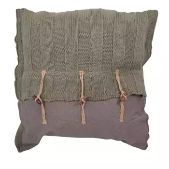 Декоративная поудшка B Living Glas & Textilien, зеленый