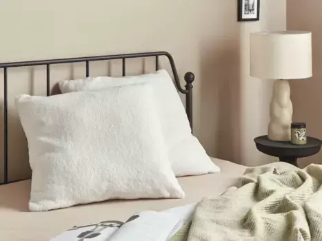 Декоративная поудшка Beliani, белый