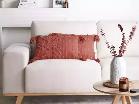 Декоративная поудшка Beliani, красный