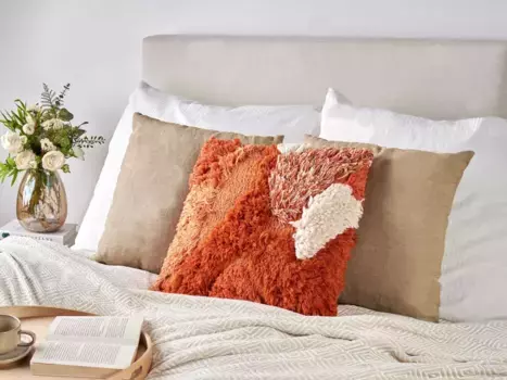 Декоративная поудшка Beliani, красный