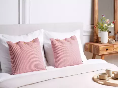 Декоративная поудшка Beliani, красный