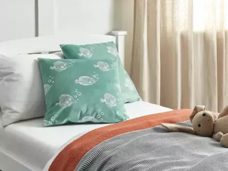 Декоративная поудшка Beliani, зеленый