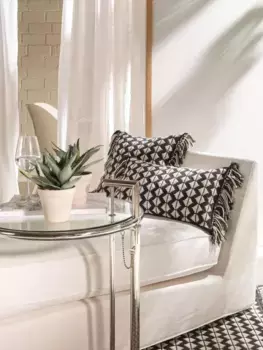 Декоративная поудшка Benuta, черный