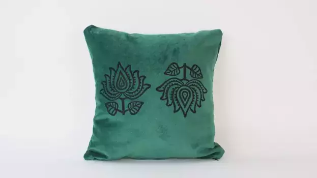 Декоративная поудшка Evila Originals, зеленый