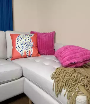 Декоративная поудшка Gek op kussens!, красный