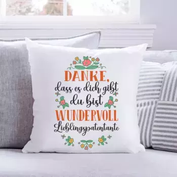 Декоративная поудшка Gravurzeile