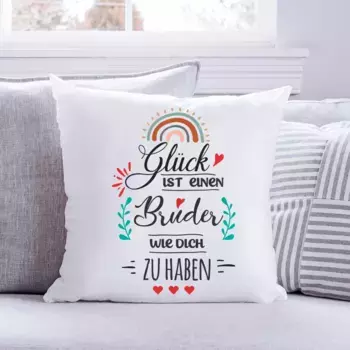 Декоративная поудшка Gravurzeile, белый