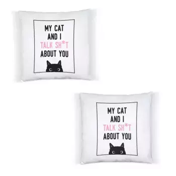 Декоративная поудшка Hey!Print, белый