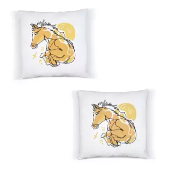 Декоративная поудшка Hey!Print, белый