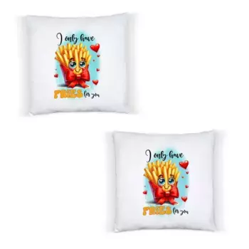 Декоративная поудшка Hey!Print, белый