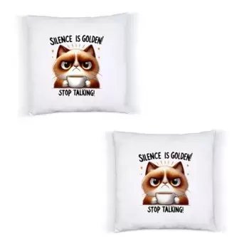 Декоративная поудшка Hey!Print, белый