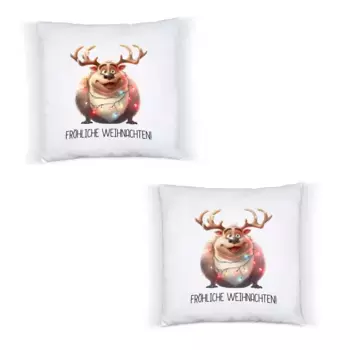 Декоративная поудшка Hey!Print, белый