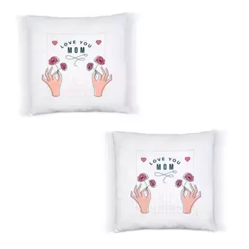 Декоративная поудшка Hey!Print, белый