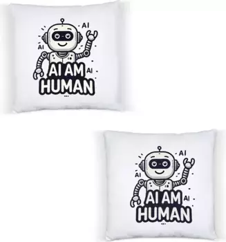 Декоративная поудшка Hey!Print, белый