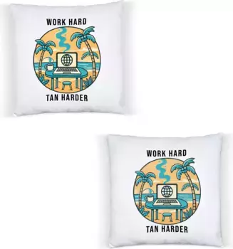 Декоративная поудшка Hey!Print, белый