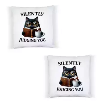 Декоративная поудшка Hey!Print, белый