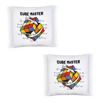 Декоративная поудшка Hey!Print, белый