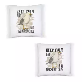 Декоративная поудшка Hey!Print, белый