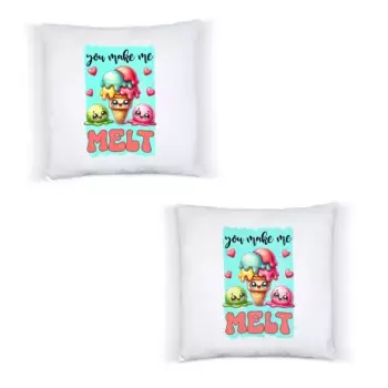 Декоративная поудшка Hey!Print, белый