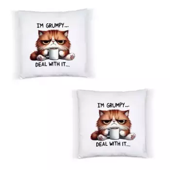 Декоративная поудшка Hey!Print, белый