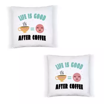 Декоративная поудшка Hey!Print, белый