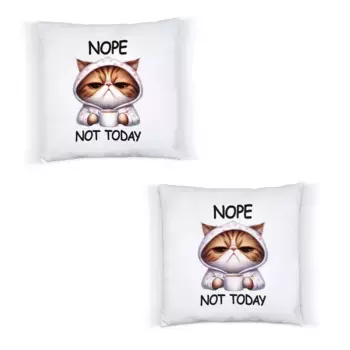 Декоративная поудшка Hey!Print, белый