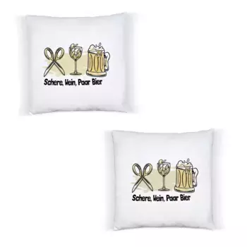 Декоративная поудшка Hey!Print, белый