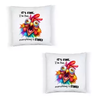 Декоративная поудшка Hey!Print, белый