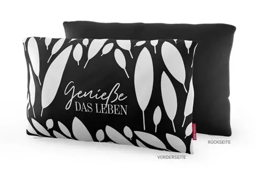 Декоративная поудшка La-vida, черный
