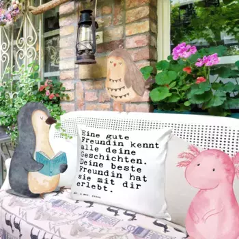 Декоративная поудшка Mr. & Mrs. Panda, белый