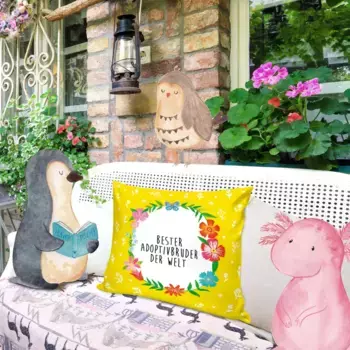 Декоративная поудшка Mr. & Mrs. Panda, белый