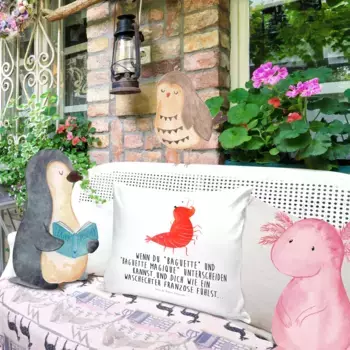 Декоративная поудшка Mr. & Mrs. Panda, белый