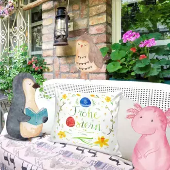 Декоративная поудшка Mr. & Mrs. Panda, белый