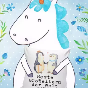 Декоративная поудшка Mr. & Mrs. Panda, белый