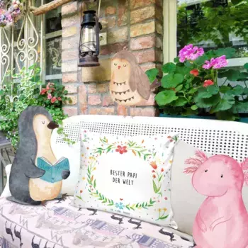 Декоративная поудшка Mr. & Mrs. Panda, белый