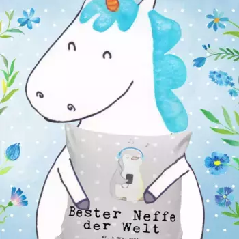 Декоративная поудшка Mr. & Mrs. Panda, серый